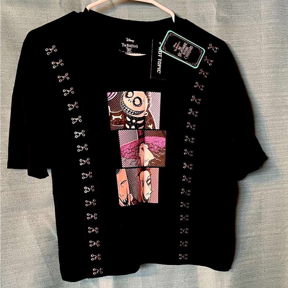 The Nightmare Before Christmas Oogie kids hook eye tee, with Lock,Shock, Barrel